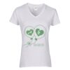 Heavy Cotton Women's V-Neck T-Shirt Thumbnail